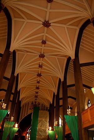 Stockport St. Mary - Vaulting Detail